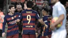 Berikut video cuplikan kandidat gol terbaik La Liga tahun ini. Dimulai dari gol akrobatik Neymar ke gawang Villarreal hingga penalti aneh Lionel Messi.