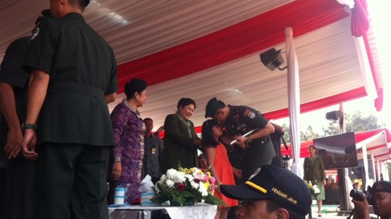 SBY hadiri sertijab Agus jadi Danyon Arya Kamuning