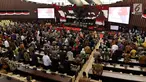 Suasana Sidang paripurna ke-2 MPR RI di Gedung Nusantara Kompleks Parlemen, Senayan, Jakarta, Rabu (2/10/2019). Rapat tersebut memiliki agenda mengesahkan jadwal acara sidang dan membentuk fraksi-fraksi dan kelompok Dewan Pimpinan Daerah (DPD). (Liputan6.com/Johan Tallo)