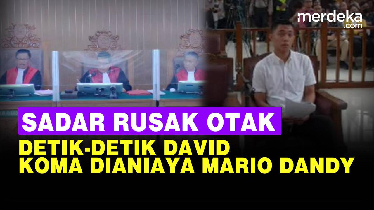 VIDEO: Mario Dandy Sadar Aksi Penganiayaan Rusak Otak hingga David Ozora Koma