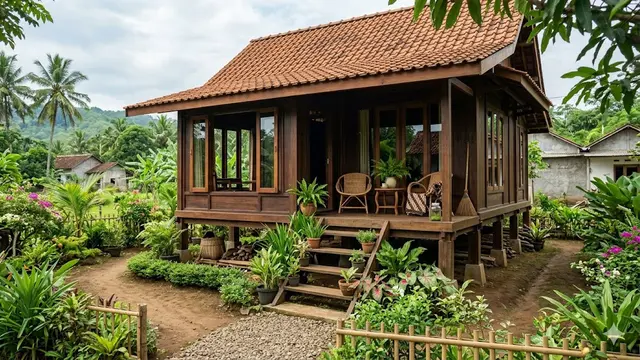 Ide Rumah Sederhana di Desa