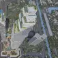 PT Taspen (Persero) akan membagun gedung Oasis Central Sudirman di Jakarta mirip pusat distrik Ginza di Tokyo, Jepang.