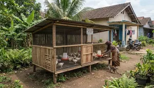7 Model Kandang Ayam Broiler Sederhana untuk Usaha Rumahan, Tidak Permanen tapi Multifungsi