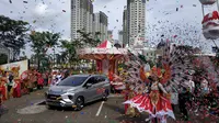 Xpander Tons of Real Happiness tiba di Tangerang (Arief/Liputan6.com)