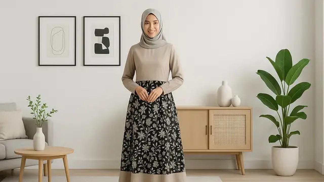 7 Model Gamis Katun Terbaru 2025, Tampil Stylish dan Tetap Nyaman Sepanjang Hari