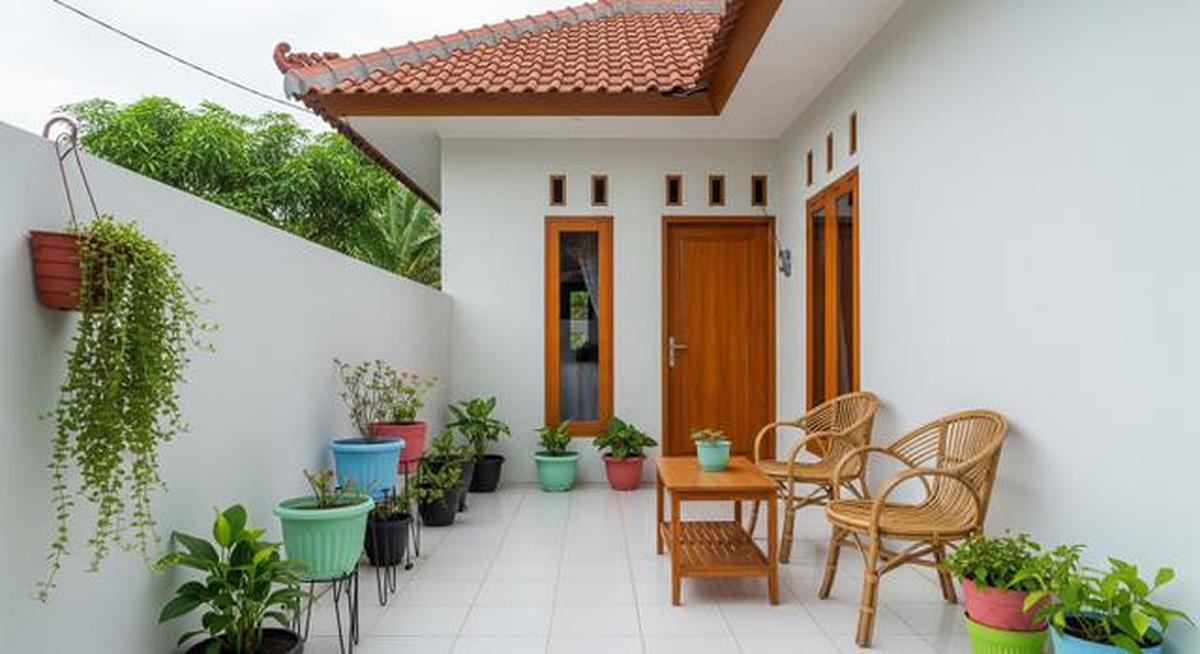 10 Tips Menata Pot Bunga dan Kursi di Teras Sempit agar Tetap Nyaman, Tak Malu Undang Tamu