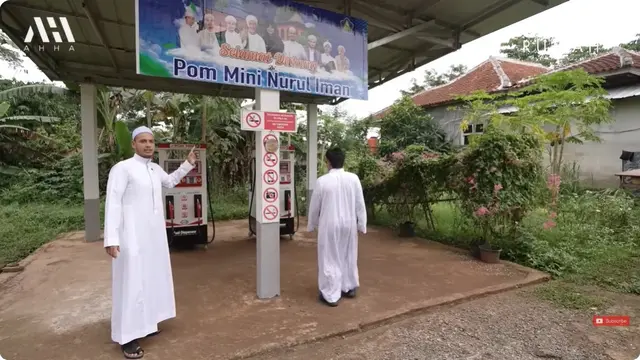 6 Potret Halaman Belakang Rumah Habib Hasan, Ada Kebun Cabai dan Ternak Ikan