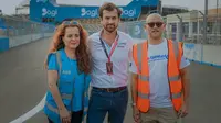 Ananda Mikola bersama petinggi Formula E meninjau AGI Jakarta International E-Prix Circuit