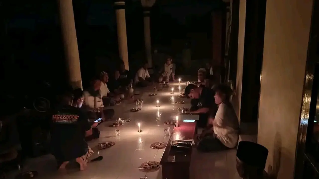 Mati lampu di sejumlah wilayah di Lampung, Jumat malam (22/5/2026).