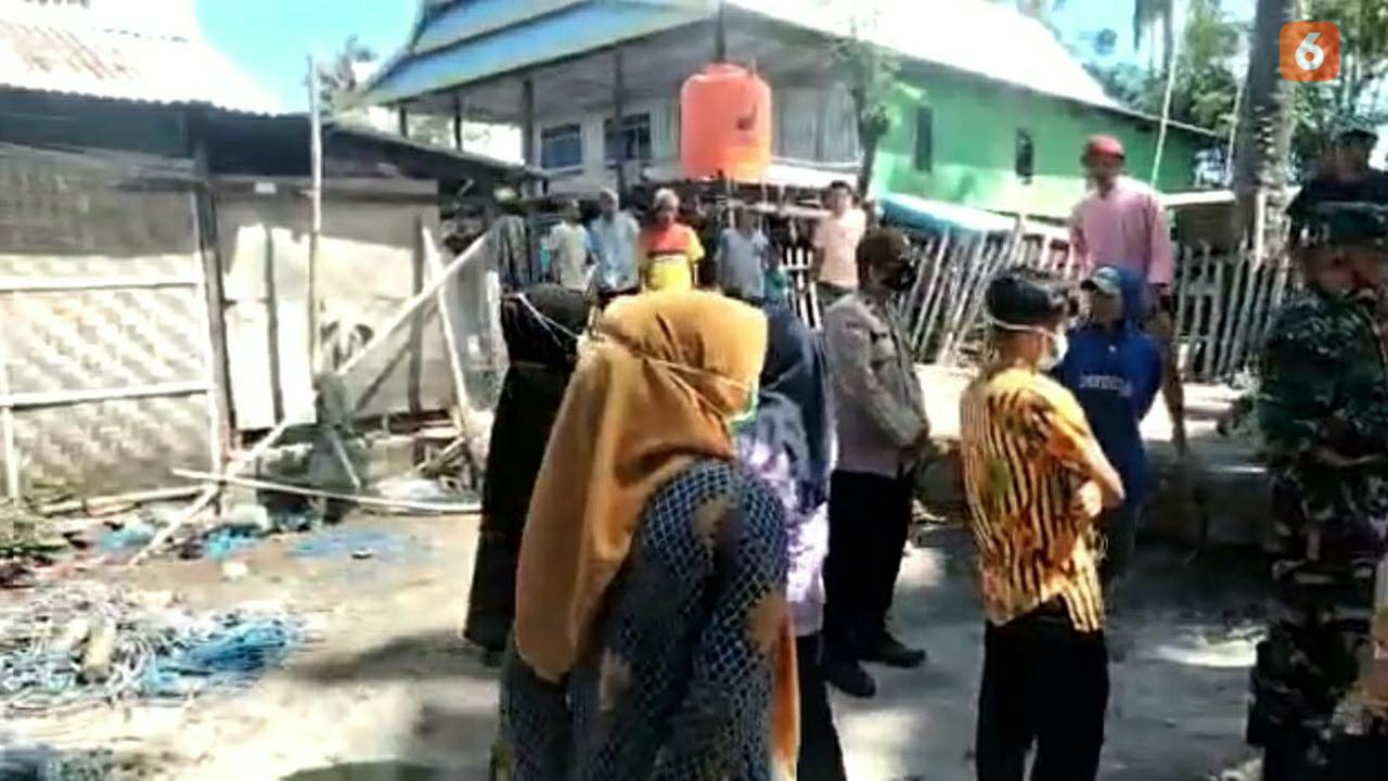 Viral warga Jeneponto tolak kedatangan nakes (Liputan6.com/Fauzan)