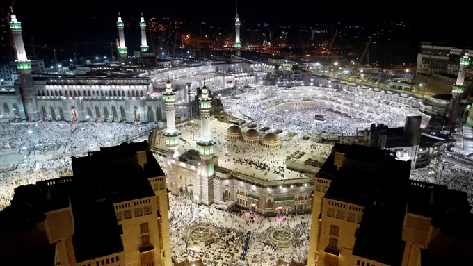 20160910 Melihat Keindahan Masjidil Haram dari Pandangan Udara