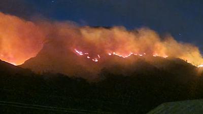Kebakaran Hutan di Lereng Ijen Mengancam Cagar Alam dan Hutan Lindung