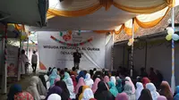Rumah Wakaf menyelenggarakan wisuda 110 penghafal Al Quran di Desa Quran Padasuka Kota Tasikmalaya Provinsi Jawa Barat, Minggu (18/6). ( Foto : Dok. Rumah Wakaf)