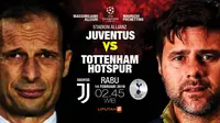 Juventus vs Tottenham Hotspur (Liputan6.com/Abdillah)