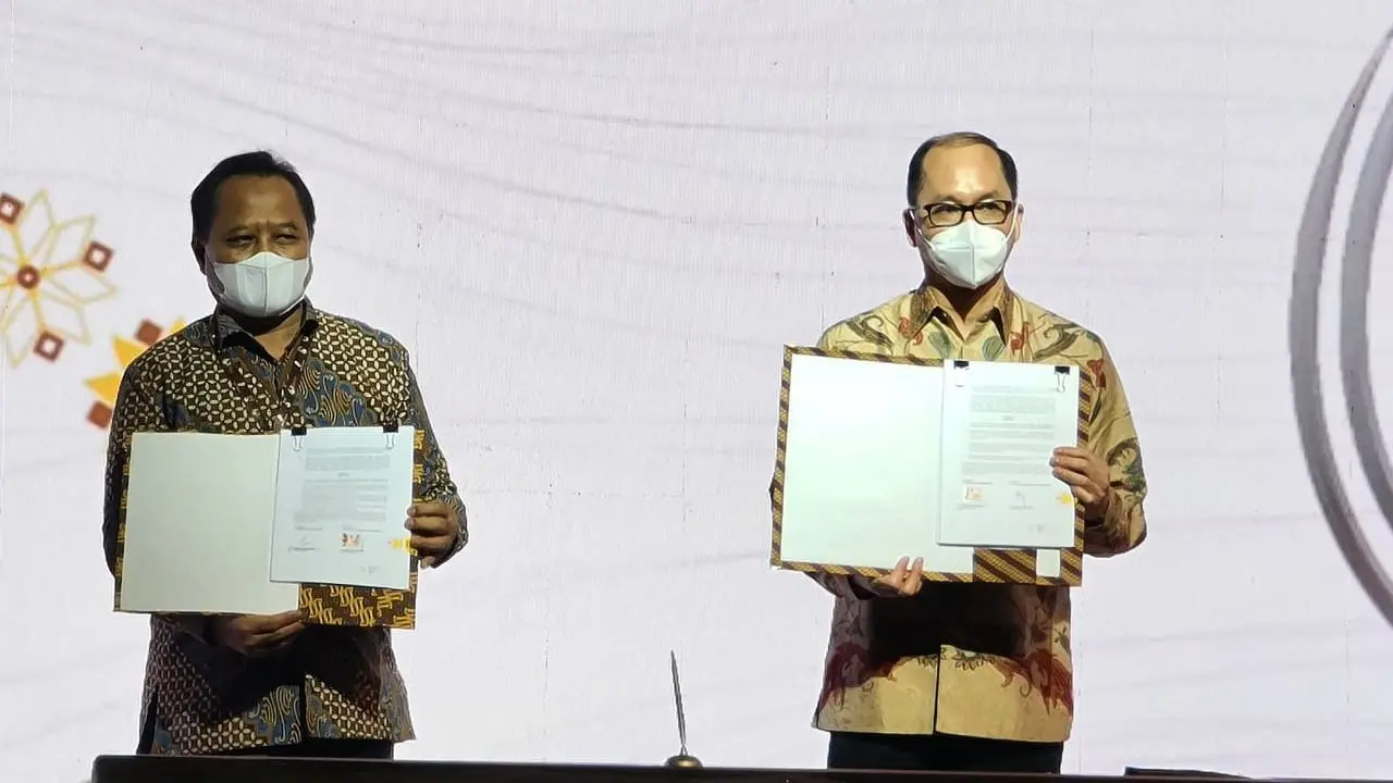 Medco E&Pmenandatangani Perjanjian Jual Beli Gas (PJBG) dengan Pupuk Sriwijaya. Medco E&P juga menandatangani Letter of Agreement dengan beberapa perusahaan domestik lain terkait penyesuaian harga atas volume kontrak gas. (Dok Medco)