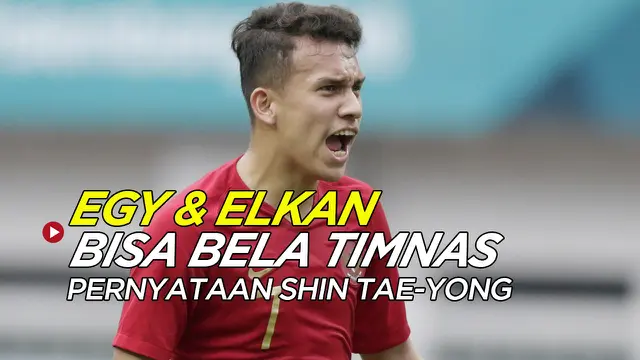 VIDEO: Shin Tae-yong Sebut Egy Maulana Vikri dan Elkan Baggott Sudah Dapat Izin Klub untuk Bela Timnas Indonesia di Piala AFF