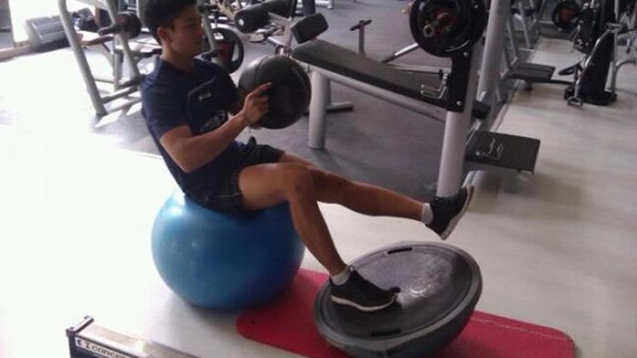 Intip latihan keras Rio Haryanto menuju F1