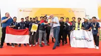 ITS Sapuangin menduduki peringkat tiga Kejuaraan Dunia Shell Eco-marathon 2023. (Istimewa)