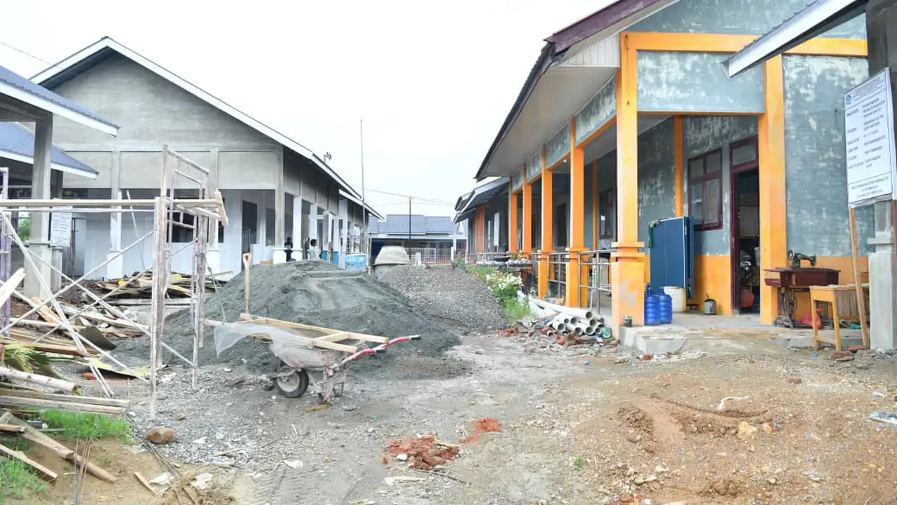 Perbaikan sarana dan prasarana infrastruktur sekolah. (Istimewa)