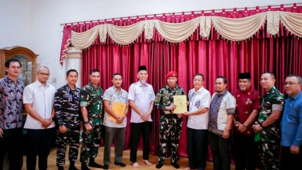 Grup 3 Kopassus Terima Hibah Lahan 245,5 Hektare di Dumai Riau, Perkuat Pertahanan Nasional