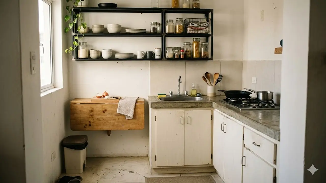 Desain Dapur Bentuk L