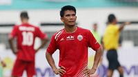 Gelandang Persija Jakarta, Sandi Sute, saat melawan Bali United pada laga Piala Indonesia 2019 di Stadion Wibawa Mukti, Minggu (5/5). Persija menang 1-0 atas Bali United. (Bola.com/M Iqbal Ichsan)
