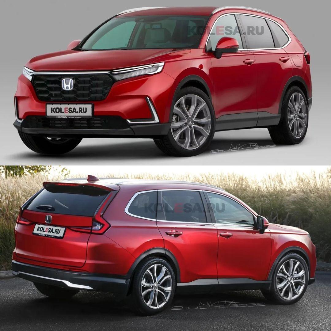 Render New Honda CR-V (Instagram/kolesaru)