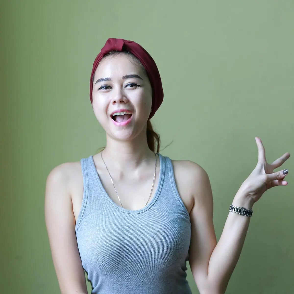 Wajah Aura Kasih Disamakan dengan Reptil - Entertainment Fimela.com
