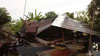Angin kencang rusak rumah warga di Serdang Bedagai, Sumut (BNPB Indonesia)