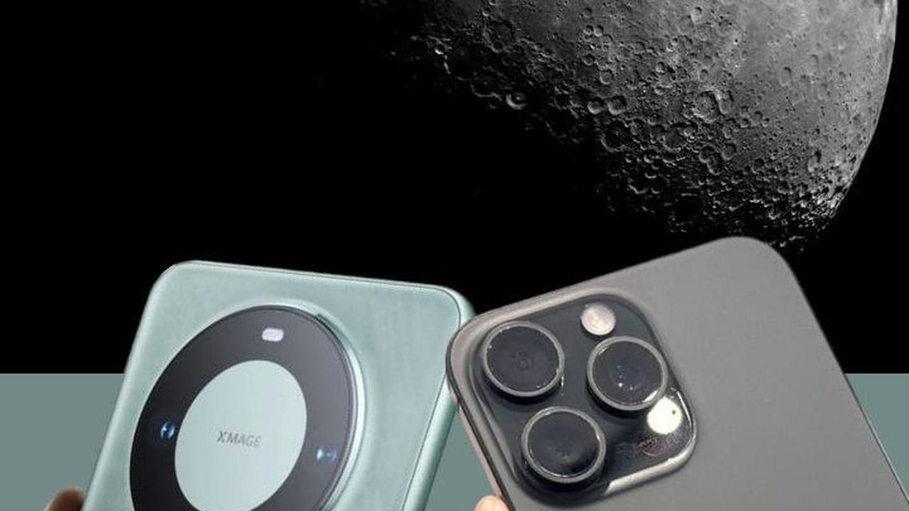Hasil Foto Bulan Pakai Huawei Mate 60 Bikin iPhone 15 Pro Max Harus Bertekuk Lutut