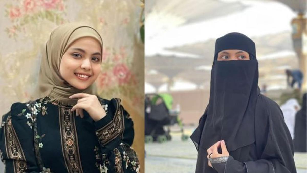 7 Potret Putri Isnari Kenakan Hijab dan Cadar, Tampilan Menawan Curi Perhatian