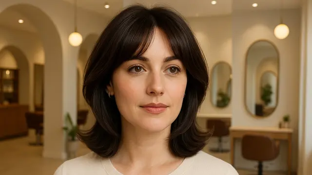 Rambut Model Butterfly Pendek untuk Wanita Karier Usia 30an