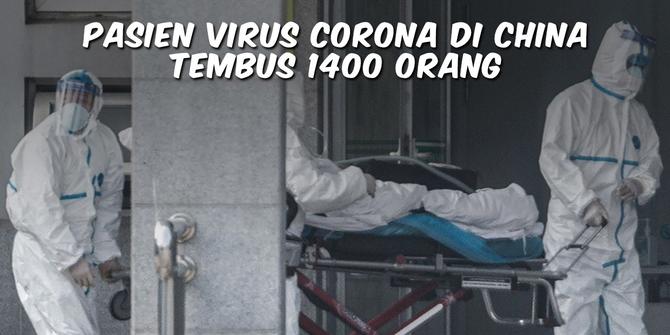 VIDEO TOP 3: Pasien Virus Corona di China Tembus 1400 Orang Lebih