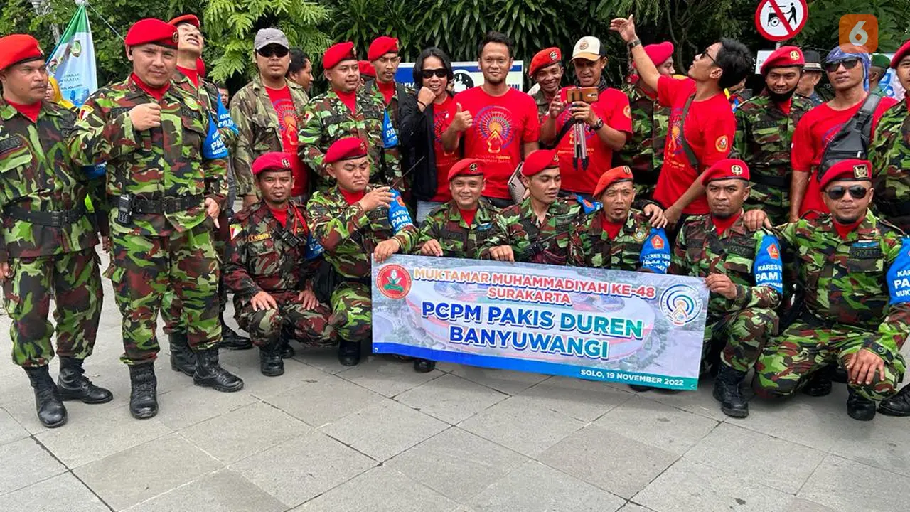 Mengenal Kokam Pasukan Loreng di Muktamar Muhammadiyah 48 di Solo