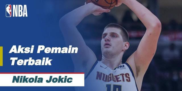 VIDEO Pemain Terbaik NBA Hari Ini: Nikola Jokic Tampil Gemilang, Denver Nuggets Berhasil Hentikan 11 Kemenangan Beruntun Utah Jazz