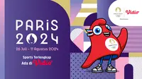 Olimpiade Paris 2024: Dukung dan Saksikan Atlet Indonesia di Vidio. (Sumber: dok. vidio.com)