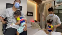 Anak Arief Muhammad kena ISPA karena polusi udara di Tangerang Selatan (instagram.com/ariefmuhammad/)