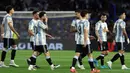 Kemenangan atas Peru membuat Argentina kian perkasa di puncak klasemen Kualifikasi Piala Dunia 2026 zona Amerika Selatan atau Conmebol dengan 25 poin dari 12 pertandingan. Sementara Peru menjadi juru kunci dengan tujuh angka. (ALEJANDRO PAGNI/AFP)