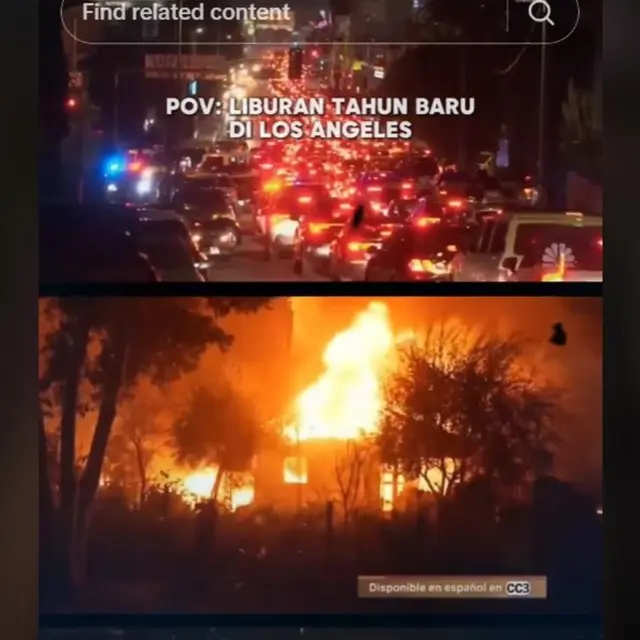 Liburan ke Los Angeles yang Dilanda Kebakaran Hutan Bareng Maxime Bouttier, Luna Maya Dapat Pesan Peringatan Darurat
