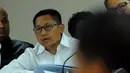 Menurut Arief pengeluaran tersebut untuk memenuhi permintaan komisaris PT Dutasari Citra Laras, Munadi Herlambang yang mengaku sebagai anggota tim pemenangan Anas di kongres Partai Demokrat saat itu, Jakarta, Kamis (26/6/2014) (Liputan6.com/Faisal R Syam)