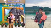 Viral Video Ayah Traveling Berdua Bareng Anaknya Berumur 3 Tahun, Enggak Rewel