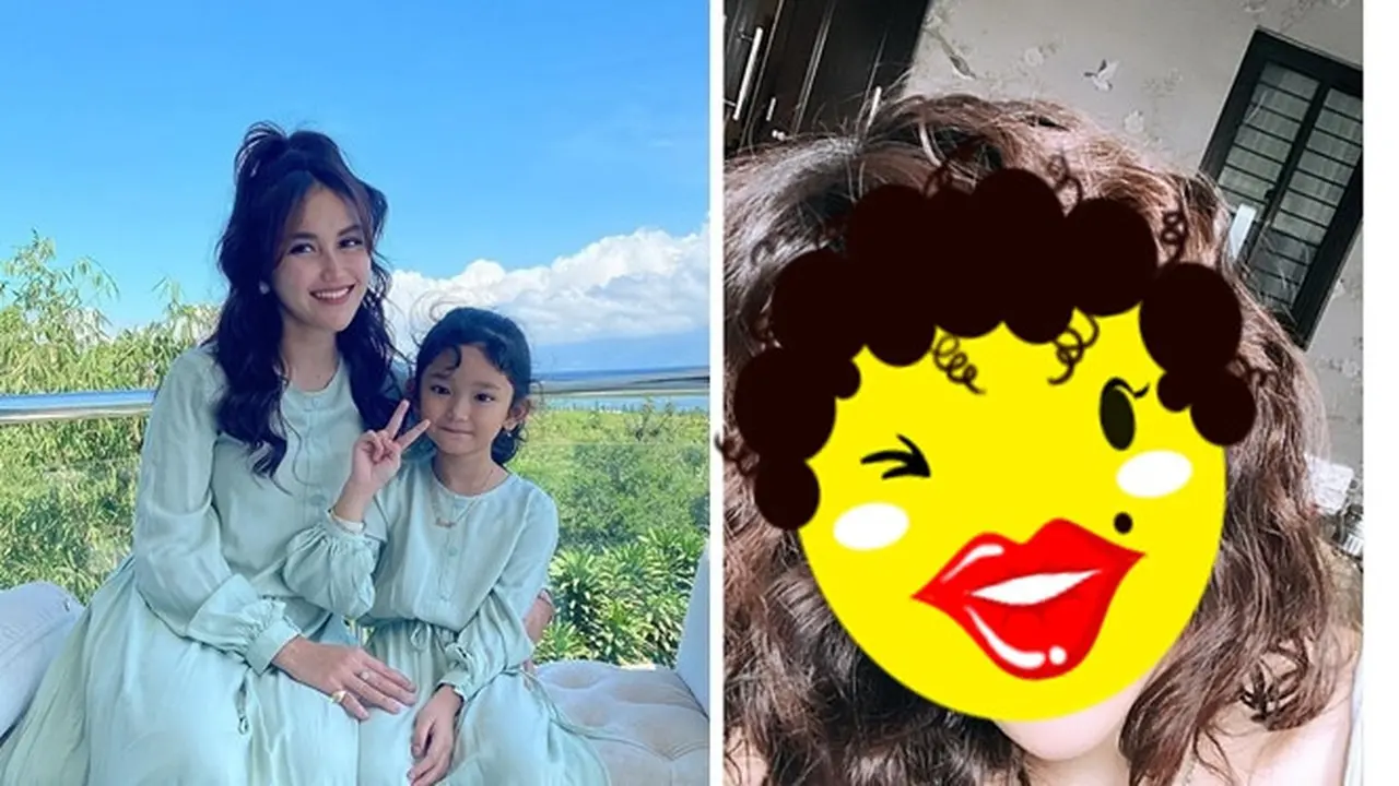 Makin Mirip Bilqis, Ini 6 Gaya Rambut Keriting Ayu Ting Ting yang Curi Perhatian