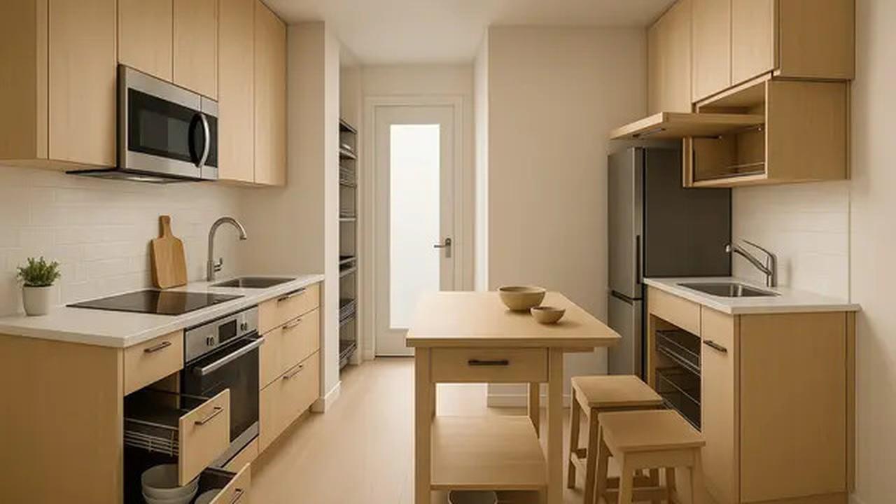 10 Model Dapur Sempit dengan Kabinet Minimalis 2025, Bikin Rumah Mungil Lega