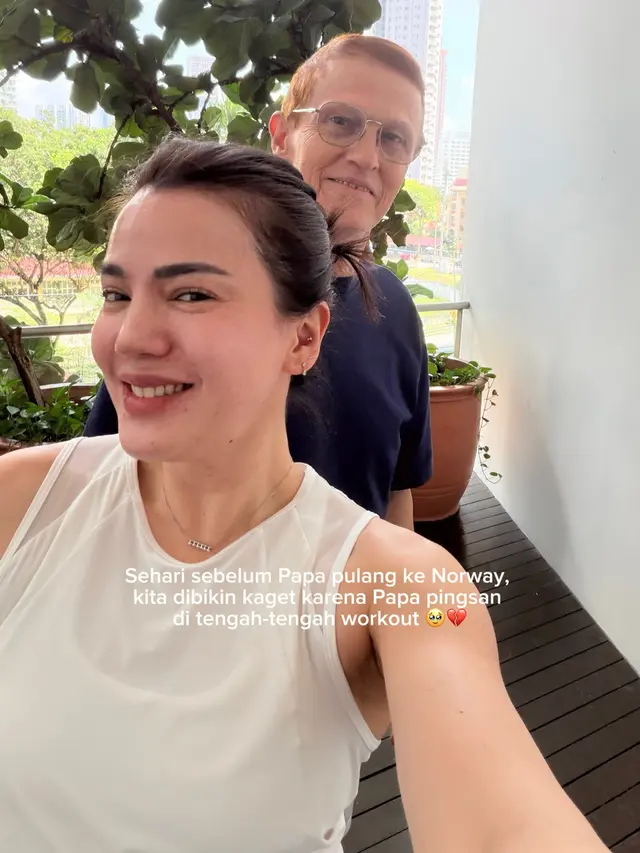 Alice Norin dan sang ayah (instagram.com/alicenorin)