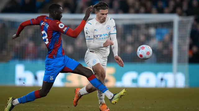 Manchester City Bermain Imbang di Markas Crystal Palace