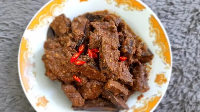 Hati Sapi Bumbu Bali