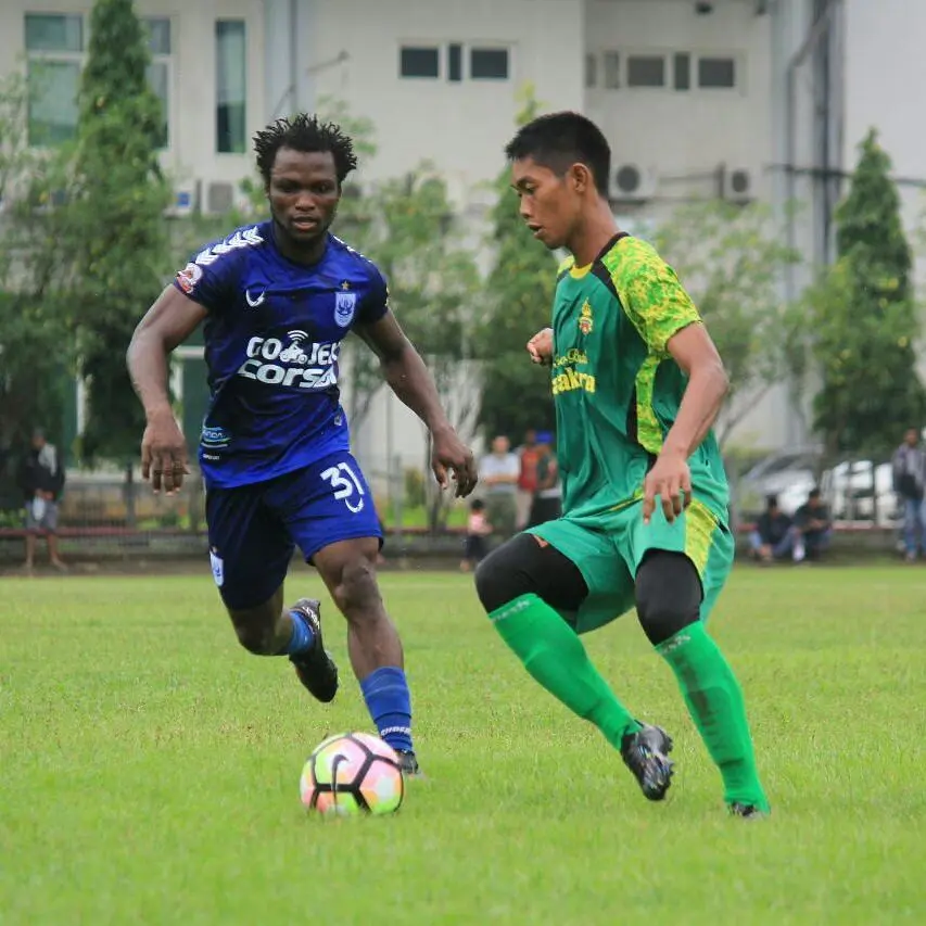 Ibrahim Conteh menjadi rekrutan asing kedua PSIS Semarang. (instagram/psisfcofficial)