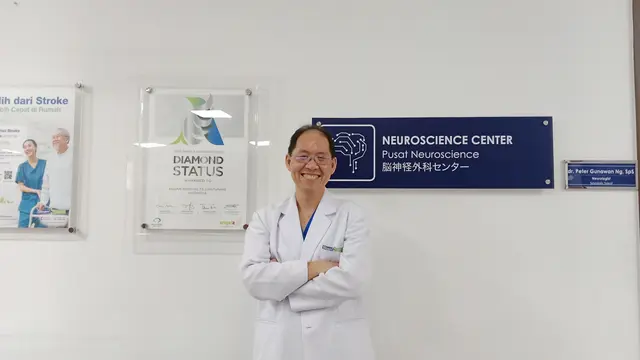 Dokter spesialis saraf di RS Siloam TB Simatupang, Peter Gunawan Ng soal Stroke Ready Hospital