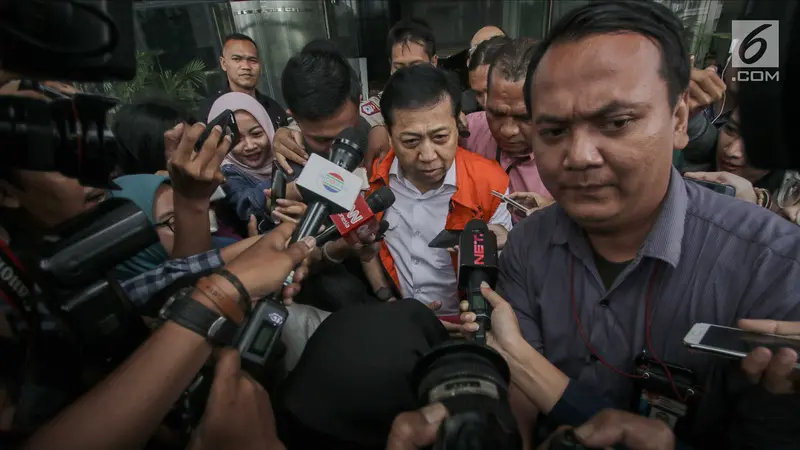 Usai Diperiksa MKD, Setya Novanto Pilih Bungkam Kepada Media