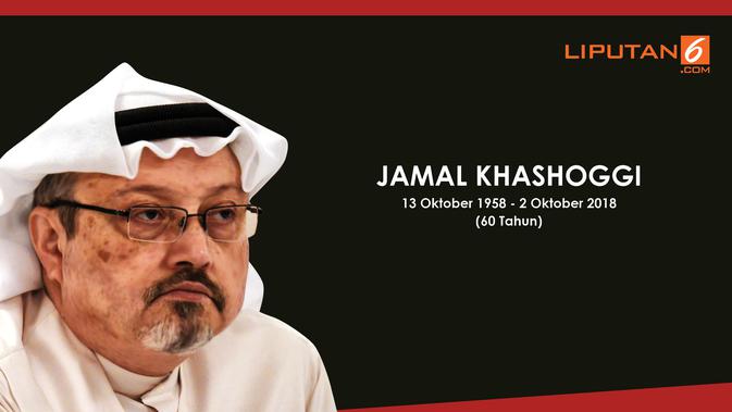 Banner Misteri Kematian Jamal Khashoggi (Liputan6.com/Triyasni)